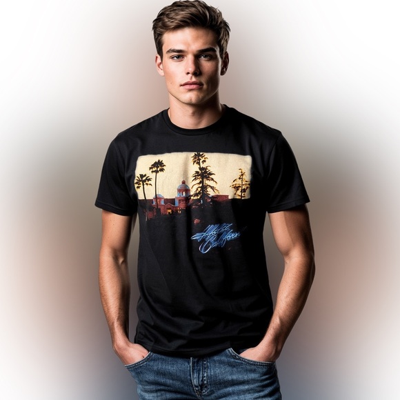 Other - Vintage Eagles 2002 Black Graphic Concert T-Shirt